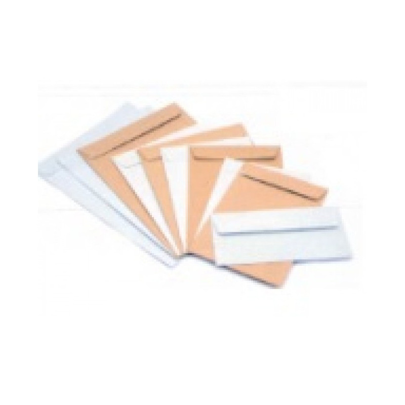  250 enveloppes auto adhésives EXPRESS Blanches 176 x 250 mm 110 g/m² Sans fenêtre 