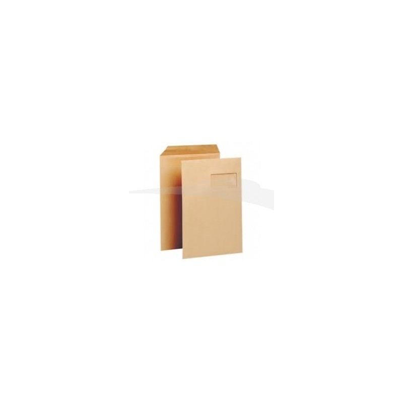  250 Pochettes Autodex Unipapel Kraft vergé 90g format (260x330) mm 
