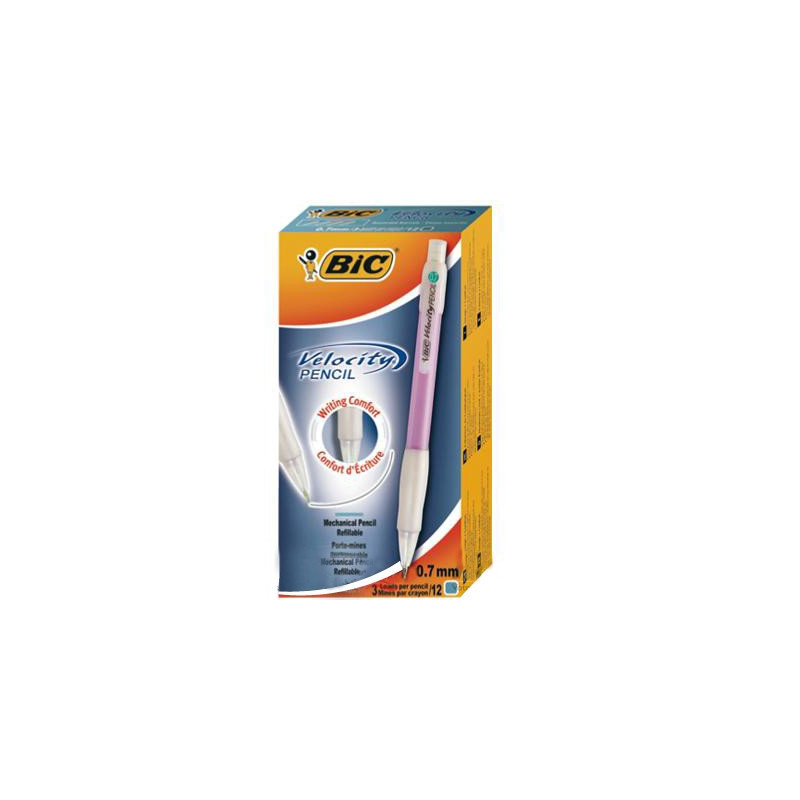 Boite de 12 Porte mines BIC Velocity Mechanical Pencil 0.7 