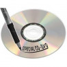  boite de 12 Marqueurs Permanents BIC pour CD / DVD Noir 