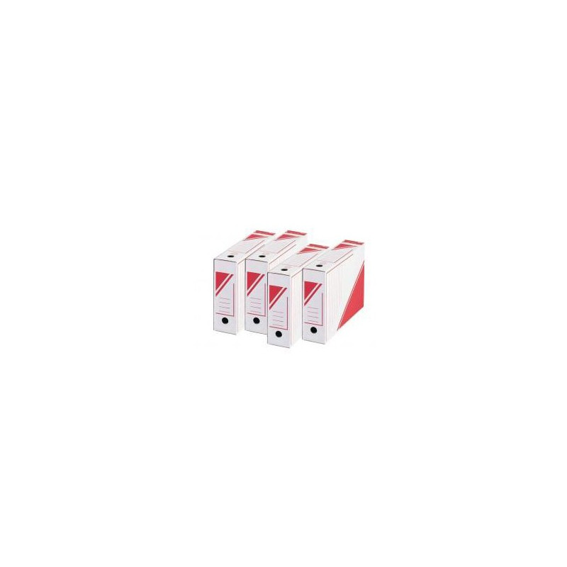 Lot de 10 Boites d'archives M.OFFICE Dos PM 85 mm