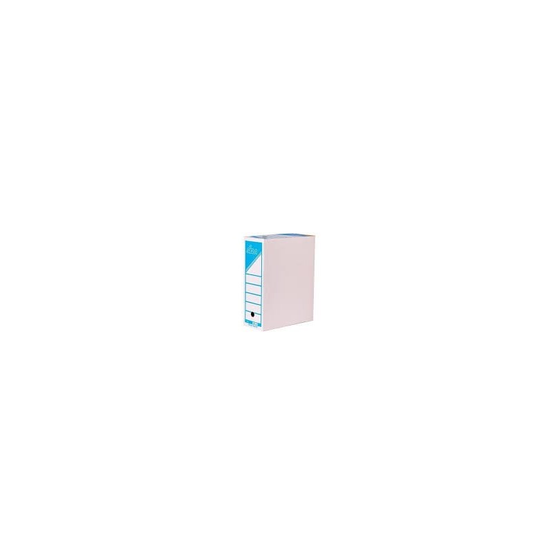Lot de 10 Boites d'archives en carton Ocean Dos 120 mm A4