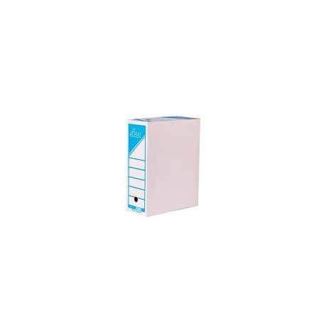 Lot de 10 Boites d'archives en carton Ocean Dos 120 mm A4