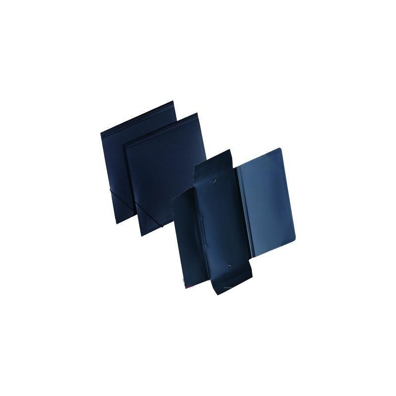  Lot de 20 Chemises à rabats FOLDERMATE Format A4 Coul Noir 