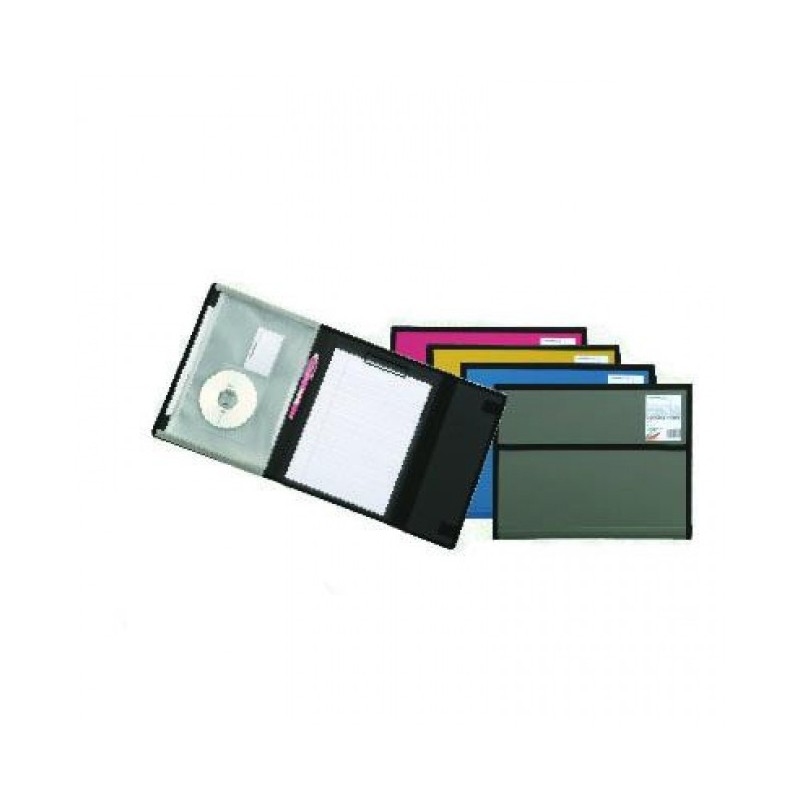  Lot de 10 Porte-documents FOLDERMATE Format A4 (Coloris au choix) 