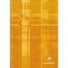  Lot de 10 cahiers piqués CLAIREFONTAINE 96 pages 17 x 22 cm 90g/m² Couleur assorties 