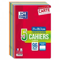  Lot de 5 Cahiers piqués...