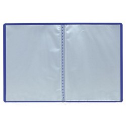  Lot de 8 Portes-vues Exacompta 200 Vues 24x32 cm pour A4 (Ass: 8coul) 