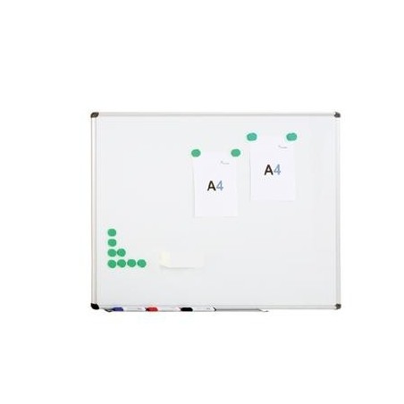  Tableau blanc magnétique ROCADA avec cadre aluminium 120x180 Cm 