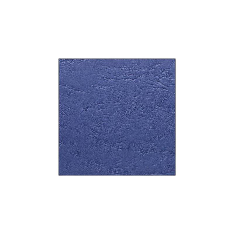  Boite de 100 Couvertures pour reliure A4 en carte grainée cuir 240g (Bleu) 