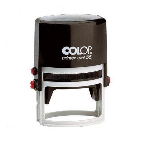  Cachet ovale personnalisable COLOP Printer 55 format empreinte 35 mm x 55 mm 6 lignes 