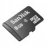  Carte mémoire Flash Sandisk - 8 Go - MicroSDHC, Noir (SDSDQM-008G-B35) 