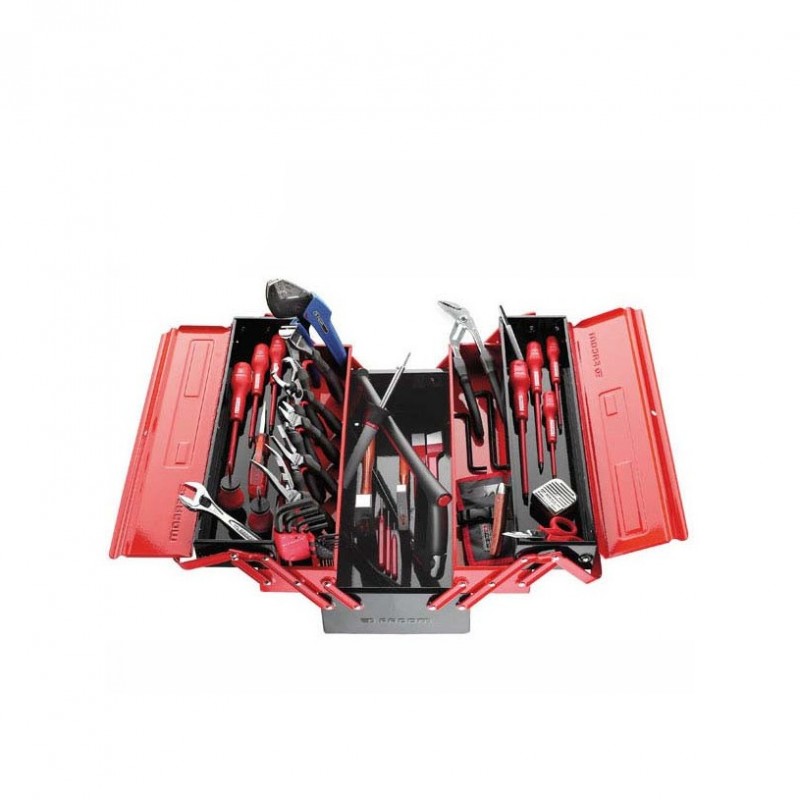  Caisse à outils professionnels FACOM 52 outils pour usage électronique 