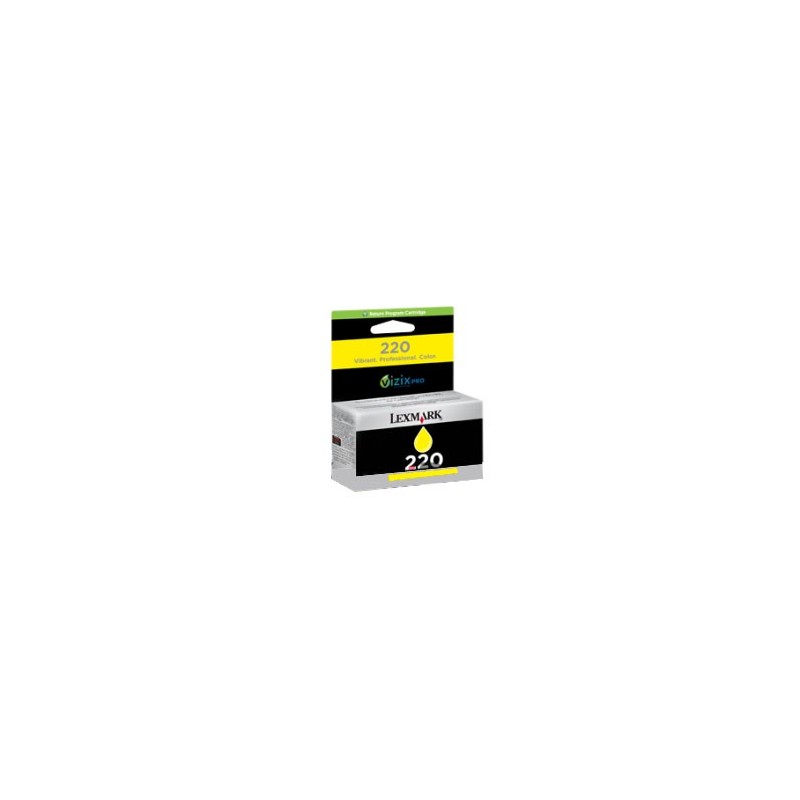  Cartouche Jaune N°220 LEXMARK 