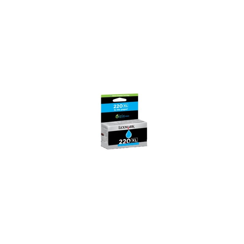  Cartouche Cyan N°220XL haute capacité LEXMARK 
