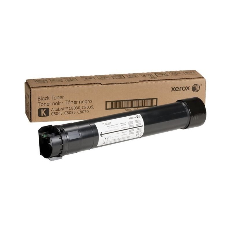  Xerox toner Noir pour Xerox AltaLink C 8030/ C 8055 et C 8070 et plus 
