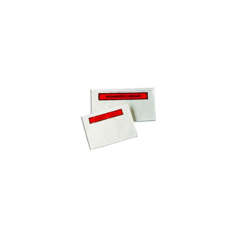  100 Pochettes adhésives transparentes pour Expedition La Couronne Format A4 
