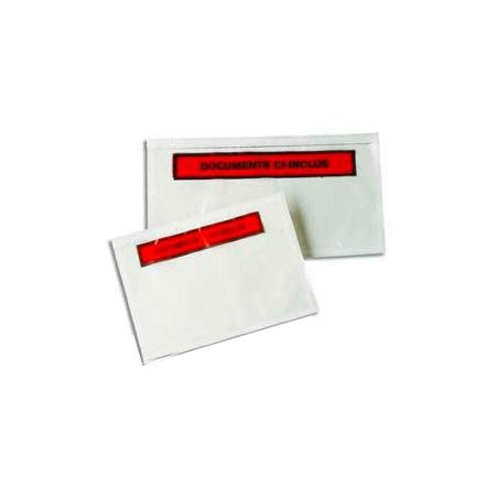  100 Pochettes adhésives transparentes pour Expedition La Couronne Format A4 