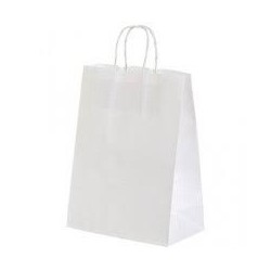  Lot de 125 sacs kraft poignées ficelles 