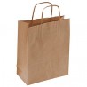  Lot de 125 sacs kraft poignées ficelles 