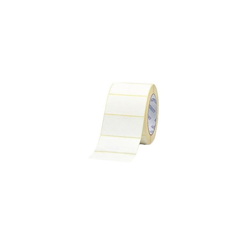  Etiquettes vélin Dim: 50x25 mm (Rouleau de 2000) 