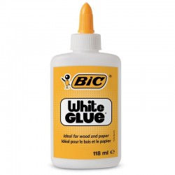 Colle blanche Bic White...
