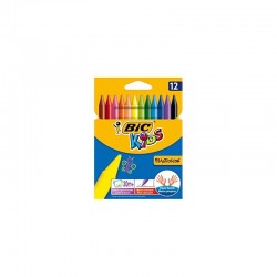 Boite de 12 crayons cire...