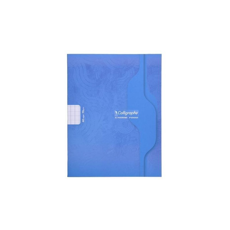 Cahier Calligraphe 48 pages - 17x22 - 70g - Piqué - Grands Carreaux