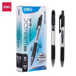 Deli-EQ11-BK Stylo à bille