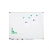 Tableau blanc magnétique ROCADA avec cadre aluminium dim: 120x240 cm