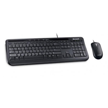 Pack Clavier+Souris optique Microsoft Wired Desktop 600
