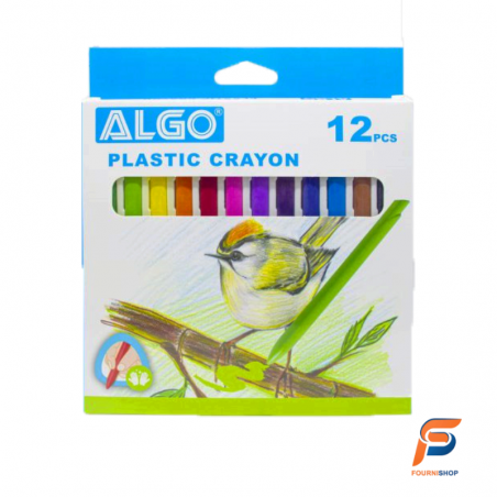 12 Plastipastel ronds triangulaires algo
