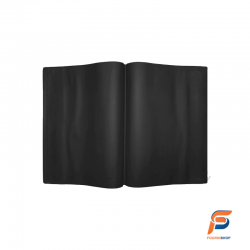 Protège-cahier A5 noir algo
