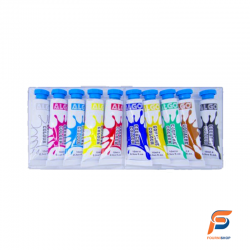 Pack de 10 tubes de gouache 10 ML algo