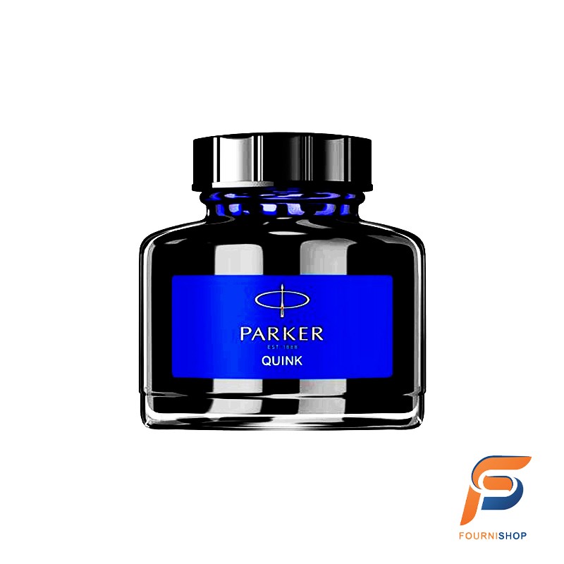 Flacon d'Encre Bleu pour Stylo Plume 57 ml parker