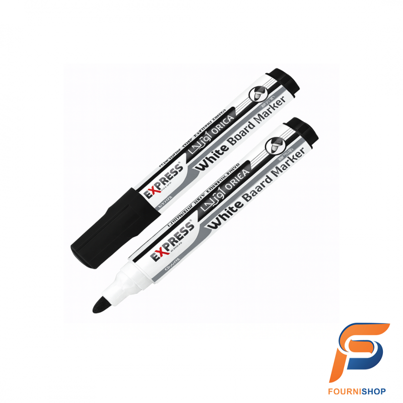 Marqueur pour Tableau Blanc ORICA XO-8379 Noir –  Encre Intense et Effaçable à Sec | Maroc