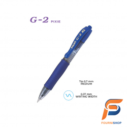 Stylo G-2 Pixie Gel – Bleu...